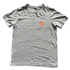 NIKE Tee Short Sleeve T-Shirt Gray Boys Size L